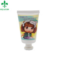 douce douce fille mignonne 35ml tubes souples cosmétique crème pour les mains avec étiquette